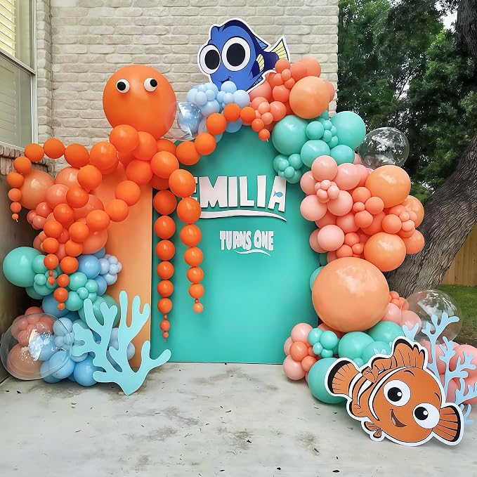Orange Linking Balloons, Tails Balloon - Image 8