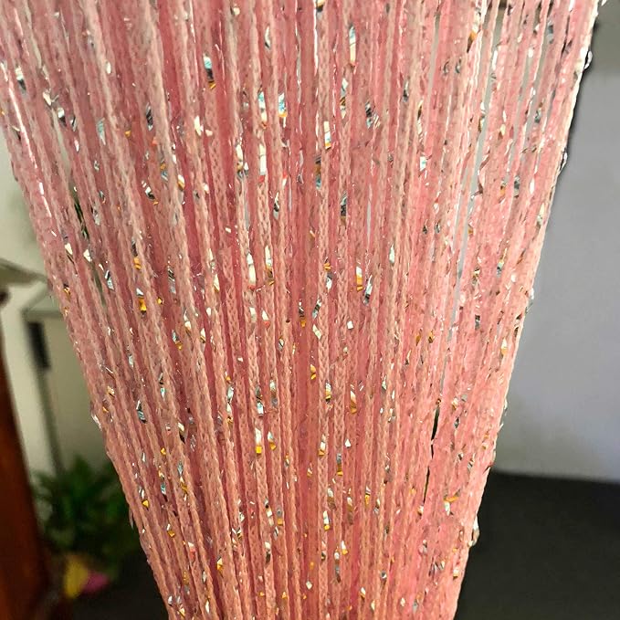 2 Pack 39 x 79 Inch Beaded Curtain String Door Curtains, Hippie Room Decor - Image 6