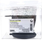 Colortrak Galaxy Glitter Bowls With Suction Cup Holder for Hair Coloring Process - Includes Removable Suction Rings for Functionality and Stability for Professionals and Stylists, 2-Pack