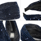 DORIS&JACKY Fashion 2.5 Inch Wide Lace Headbands Elastic Hairbands With Teeth Headwear Accessories For Women And Girls (Pattern 6-5PCS)