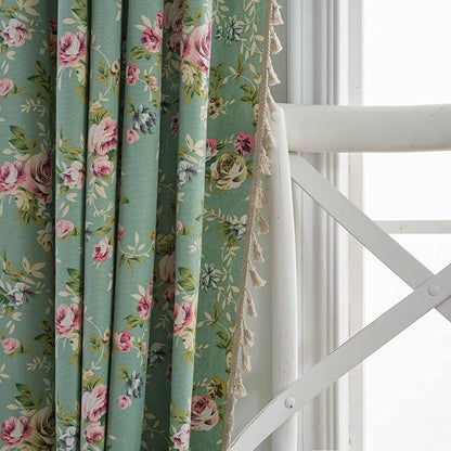 ENJOYBRIDAL Floral 84 Inch Curtains - Image 7