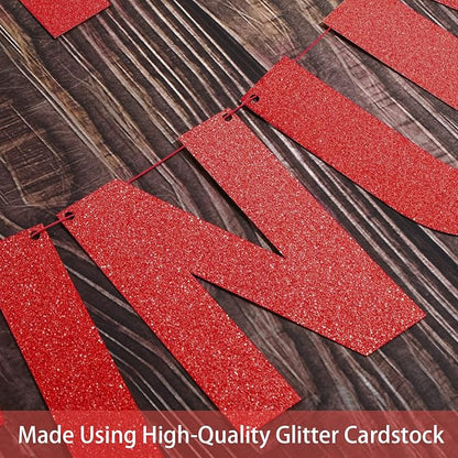 TaoBary 112 Pcs DIY Letter Kit Glitter Customizable Banner Letters Include 107 - Image 7