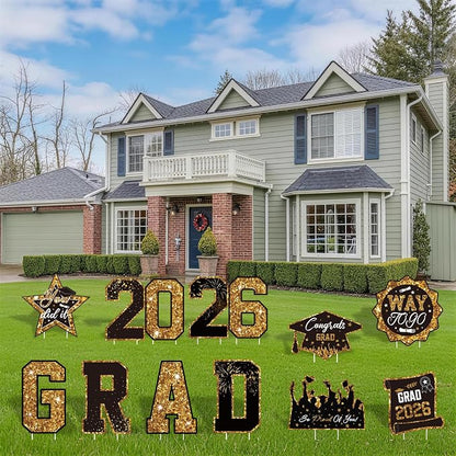 Graduation Yard Signs Class of 2026 Decorations, 2026 Sign - Image 9