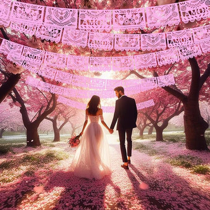TaoBary 6 Pcs Papel Picado Mexican Wedding Cielito Lindo Party Decor 118 Feet - Image 6