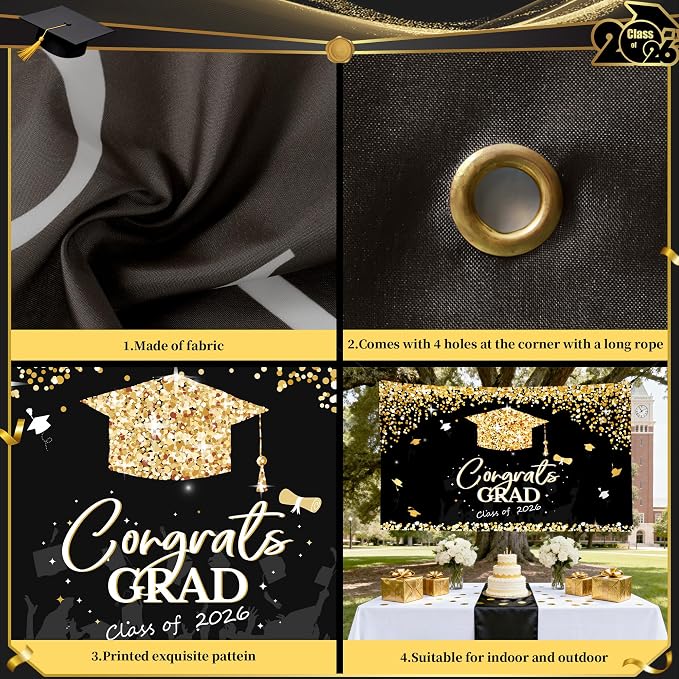 PARTY KNIGHT Graduation Decorations 2026 - Image 5
