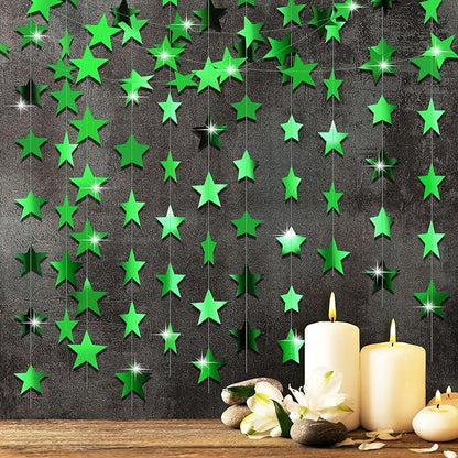 Patelai 130 ft Star Garland Banner Decor by Patelai
