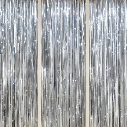 DECOCKRAT 3 Pack Foil Fringe Backdrop by DECOCKRAT