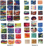 Face Mask Bandanas Neck Gaiter Headwear Magic Scarf Headband for dust Sun Wind