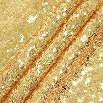 Eternal Beauty Gold 3mm Sequin Backdrop 7x7 Ft - Image 7