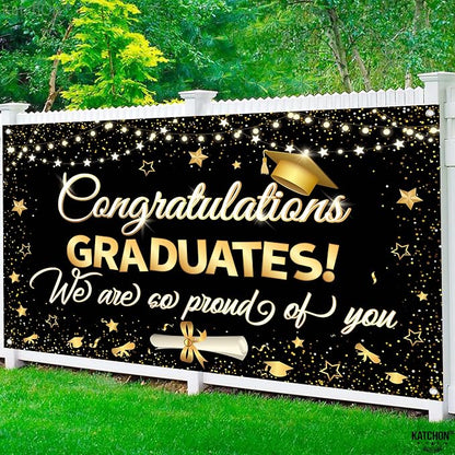 Graduation Decorations 2026 | XtraLarge Congrats Grad Banner - Image 8
