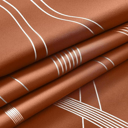 NICETOWN Burnt Orange Blackout Curtains - Image 8