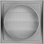 Repa Market 6 Inch Gray Dryer Vent Hood/Duct Cover for Walls or Ducting/ABS Plastic Grille with Flaps & Insect Screen/Exhaust and Dryer Vent Covers for Indoor & Outdoor Use