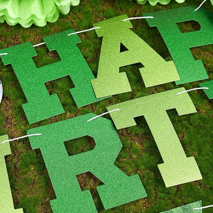 OBBOLO Soccer Birthday Party Decorations, Pre-Strung Soccer Birthday Banners - Image 5