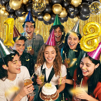 Gold 18th birthday decorations for boys Men - Image 7