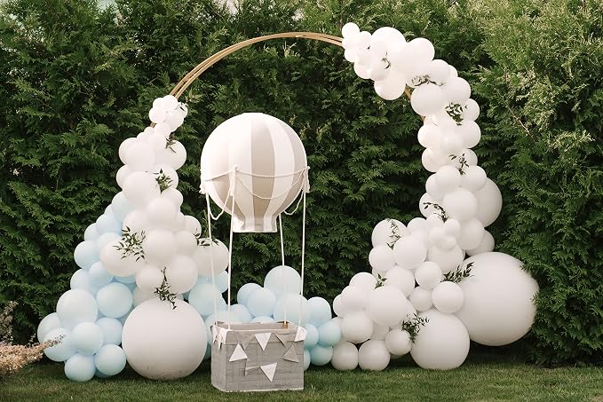110pcs White Balloon Arch Kit - Image 7
