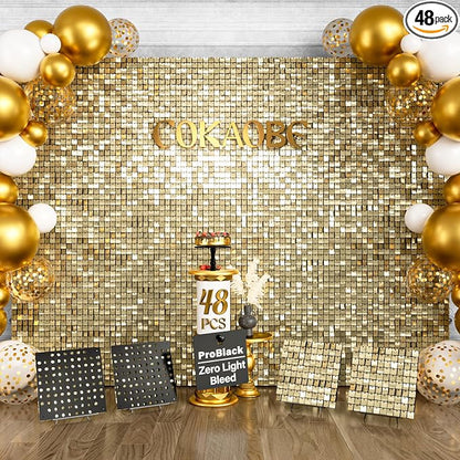 ProBlack Series Shimmer Wall Backdrop by COKAOBE