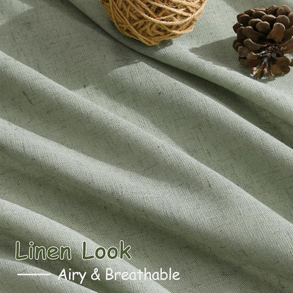 Desert Sage Linen Curtains 72 Inch Length - Image 5