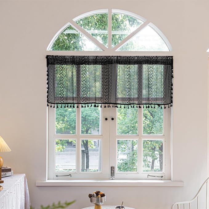 Sutuo Home Boho Valance Curtains by SutuoHome