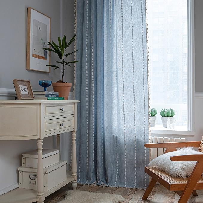 Sutuo Home Boho Curtains 84 Inches - Image 2