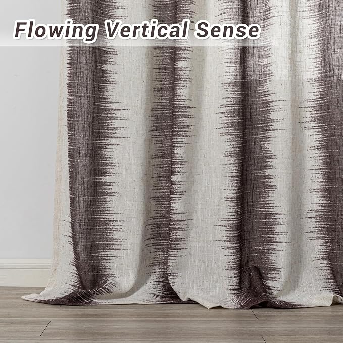 MYSKY HOME 95 Inch Curtains Light Filtering Privacy Curtains & Drapes - Image 5