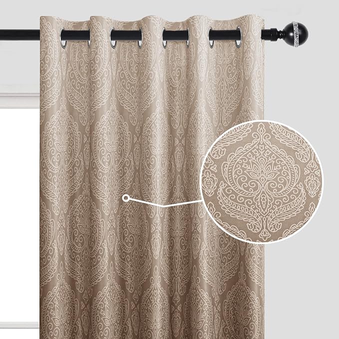 DWCN 100% Blackout Curtains for Bedroom - Image 4