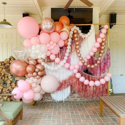 Pastel Pink Linking Balloons, Quick Linked Balloon - Image 5