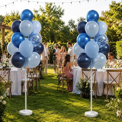 Chrome Blue Balloon Column Kit - Image 9