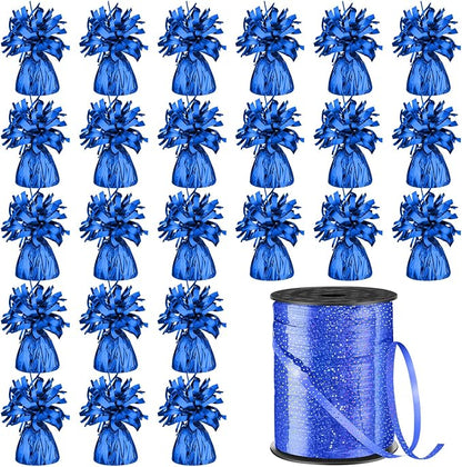 Yunsailing 25 Pcs Heavy Metallic Balloon Weights by Yunsailing