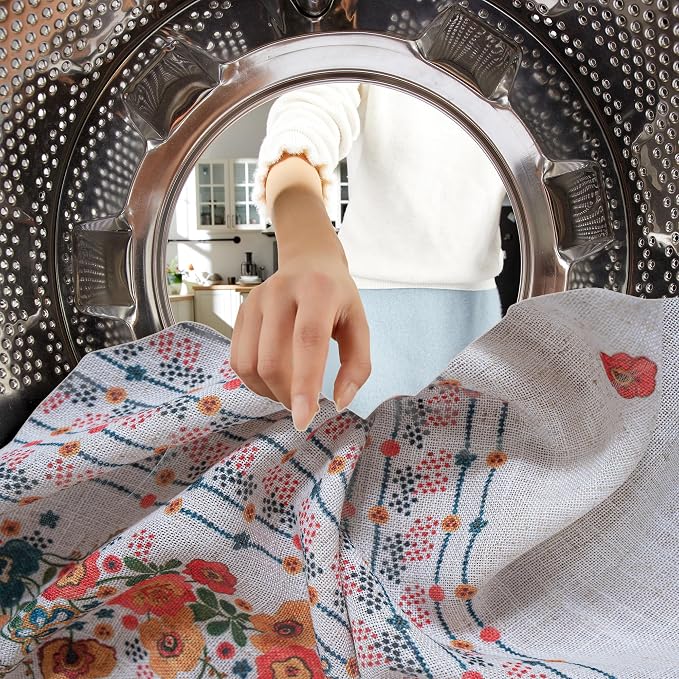 MYSKY HOME Boho Floral Curtains - Image 7