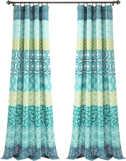 Lush Decor Bohemian Stripe Window Curtain Panels - Image 7