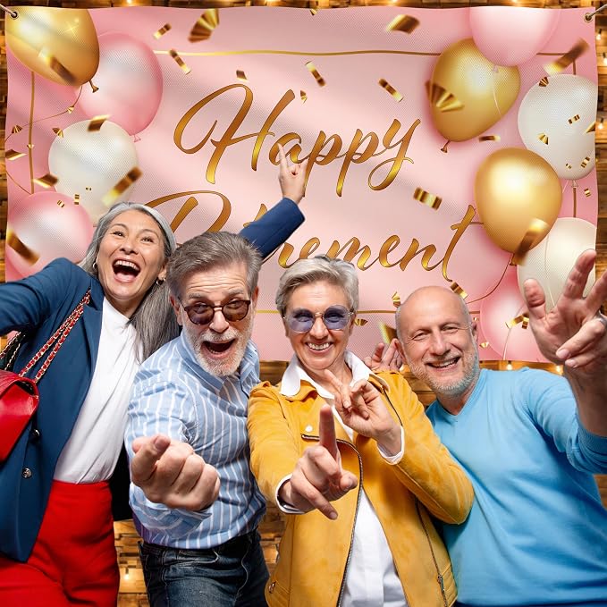 Happy Retirement Banner - Image 6