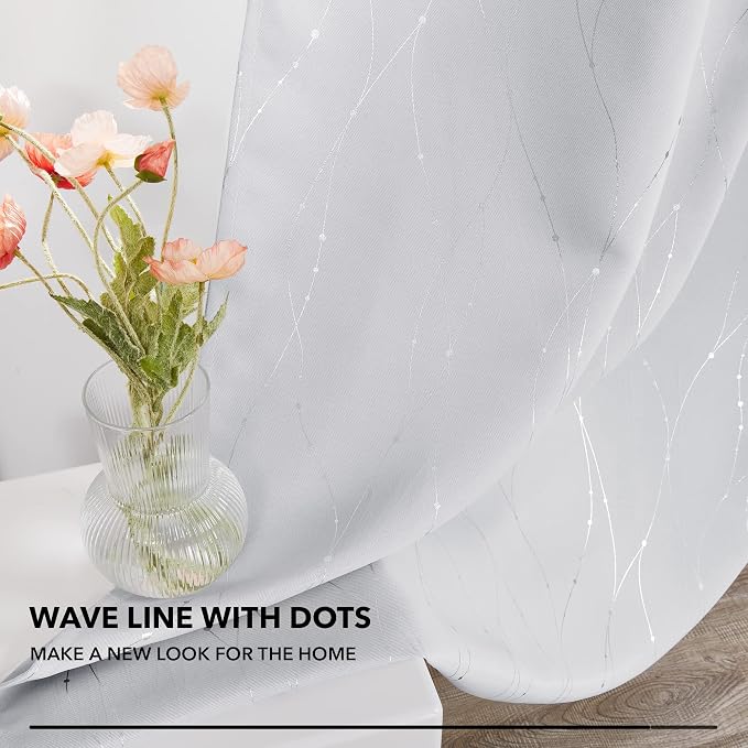 Deconovo Blackout Back Tab Curtains - Image 6