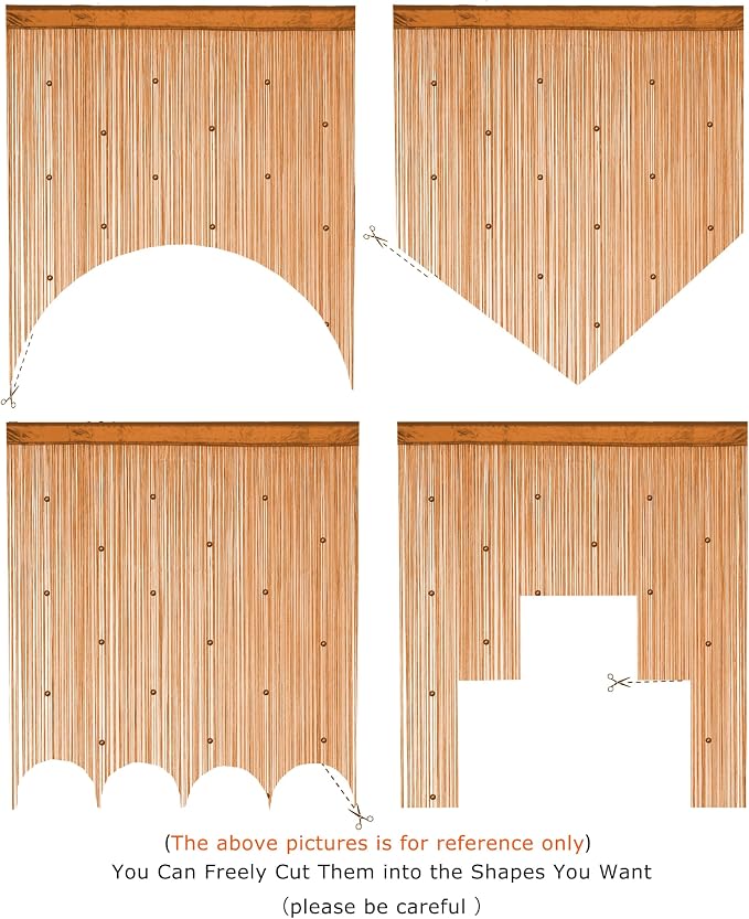 Beaded Curtain Door String Curtains - Image 5