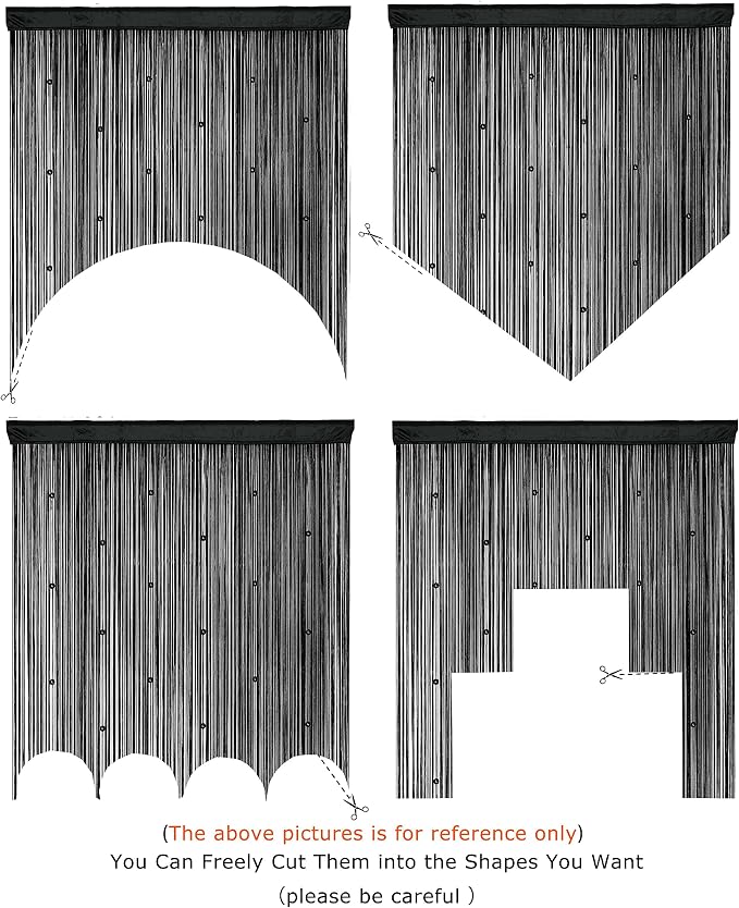 Beaded Curtain Door String Curtains - Image 4