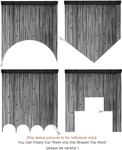 Beaded Curtain Door String Curtains - Image 4