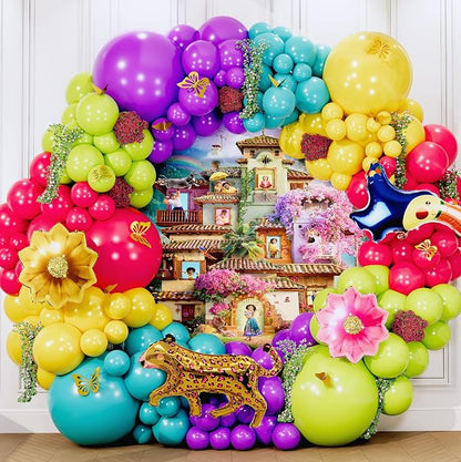 ALL-IN-1 Maribel Encanto Balloons Garland Decorations Arch Kit - Image 5