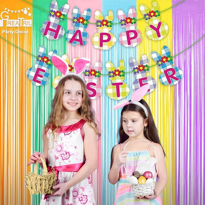 Pastel Tinsel Curtain Party Backdrop - Image 8
