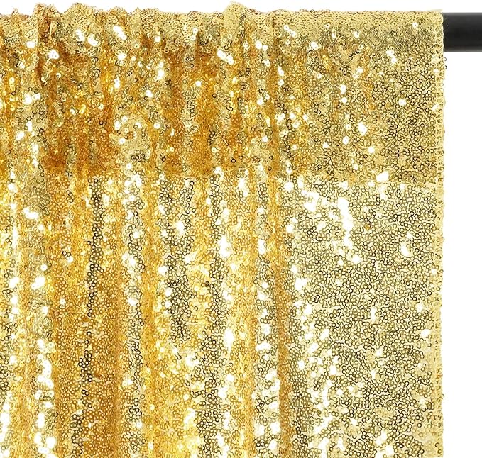 Poise3EHome 8FT x 10FT Sequin Photography Backdrop Curtain - Image 7