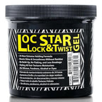 Loc Star Braid & Loc Gel, 30 fl oz | Extreme Hold for Braids, Locs, Twists, Cornrows & Edges | Smooths & Tames Frizz | No Heavy Residue | Long-Lasting | With Aloe Vera