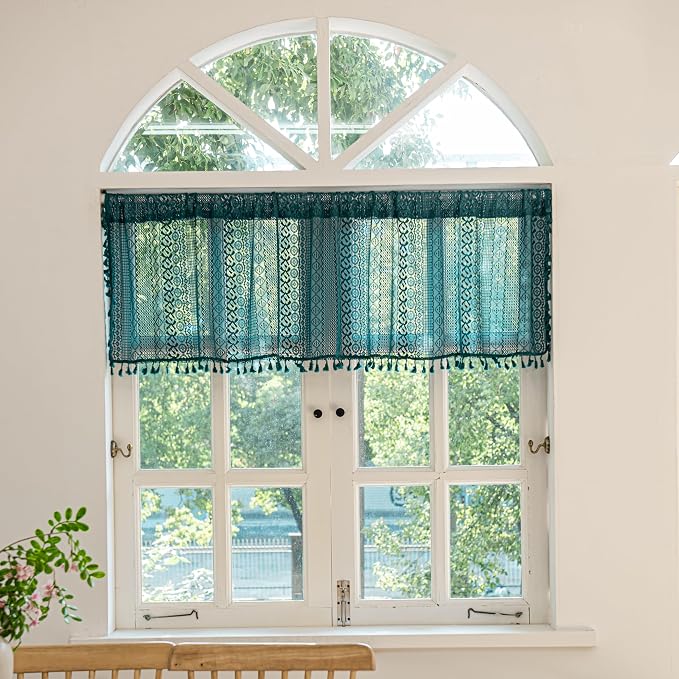 Sutuo Home Boho Valance Curtains by SutuoHome