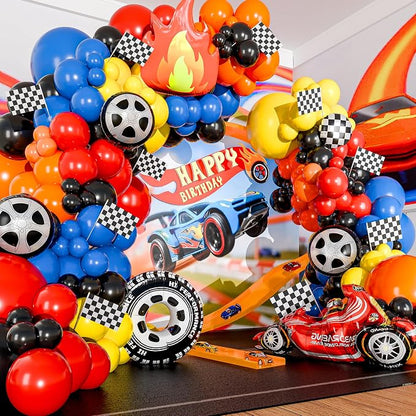 ALL-IN-1 Race Car Balloon Arch Kit - Image 5