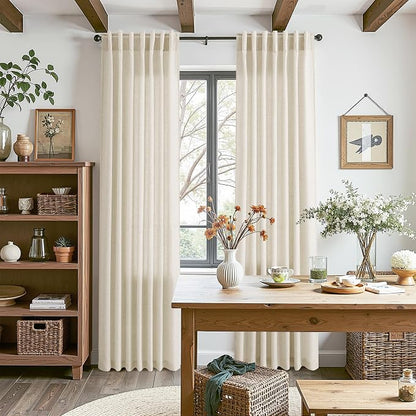 Birch Beige Curtains 90 Inches Long - Image 8