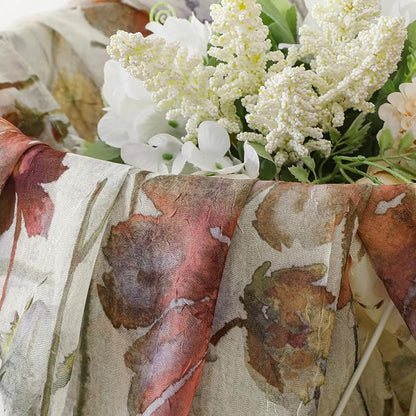 Printed Sheer Curtians 54 Inches Long - Image 6