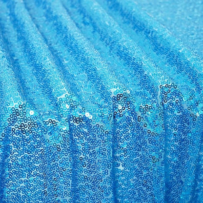 Poise3EHome Turquoise Sequin Backdrop Curtains, 2 Panels Sequin Backdrop - Image 8