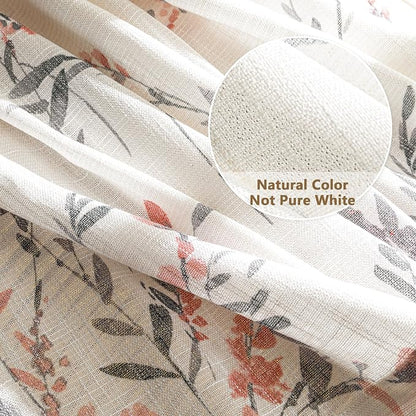 MYSKY HOME Sheer Curtains 54 inches Long - Image 4