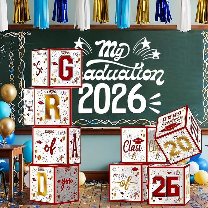 OHOME 8 Pack Graduation Decorations 2026 2027 - Image 4