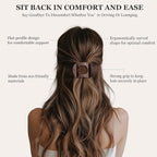 8 PCS Flat Hair Clips for Women French Matte Flat Claw Clips for Thick & Thin Hair No-Slip Hair Barrettes, Strong Hold Styling Accessories