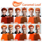 Temporary Hair Color Wax for Men - SUPIYA Washable Hair Wax Color, All-Day Hold Disposable Hair Wax for Party, Cosplay & Daily (Honey Color #41)