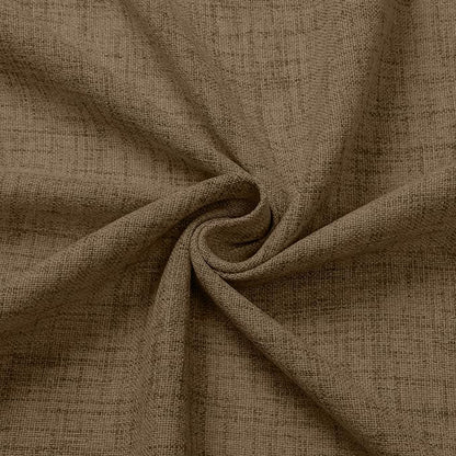 Tollpiz Short Linen Tier Curtains Rod Pocket Semi Sheer Half Kitchen Curtain - Image 9