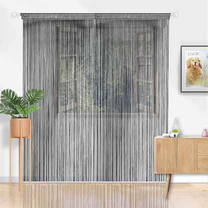 YIIBAII Door String Curtains Fringe Door Curtains - Image 4